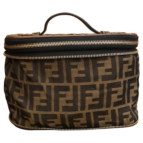 fendi zucca cosmetic bag|how to authenticate fendi handbag.